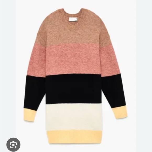 Aritzia Pink and Black Mini Dress for Chic Occasions - Picture 2 of 6